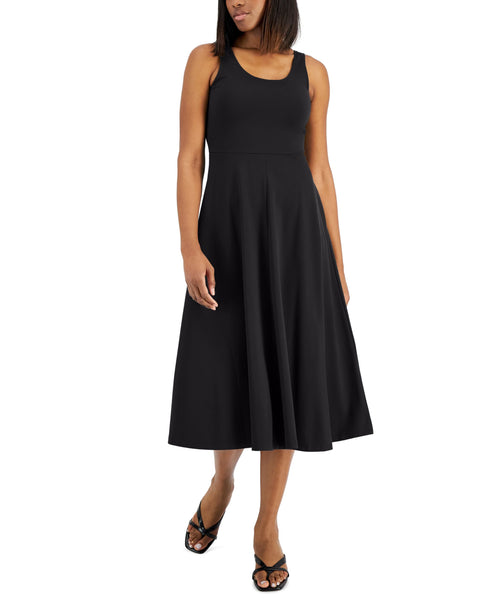 Alfani Petite Scoop Neck Sleeveless Dress